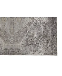 Feizy Beckett R0818 Gray 5' x 8' Area Rug