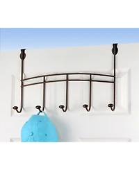 Spectrum Duchess Over The Door 5-Hook Rack