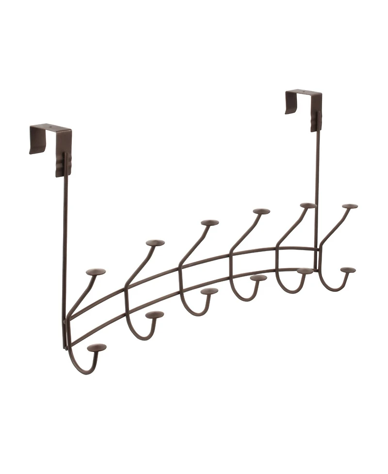 Spectrum Windsor Over The Door 6-Double Hook Rack