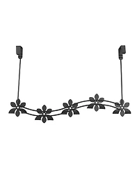 Spectrum Flower Over The Door 5-Hook Rack