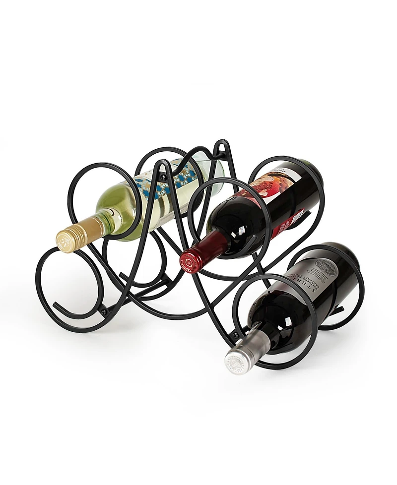 Spectrum Bordeaux Knock Down 5-Bottle Wine Rack