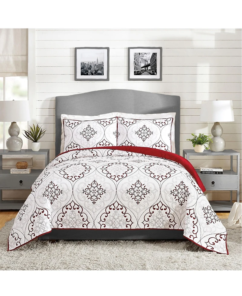 Modern Heirloom Chambers Quilt Set, King