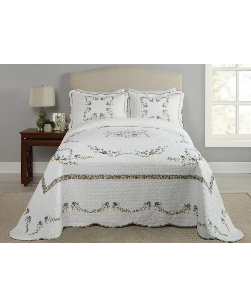 Modern Heirloom Heather Bedspread, Twin