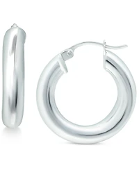 Giani Bernini Polished Hoop Earrings, Created for Macy's