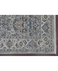 Amer Rugs Arcadia Arc-2 Gray/Ivory 7'1" x 10' Area Rug