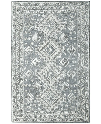 Amer Rugs Boston Bos-61 Slate 5' x 7'6" Area Rug