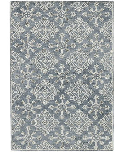 Amer Rugs Boston Bos-34 Slate 5' x 7'6" Area Rug