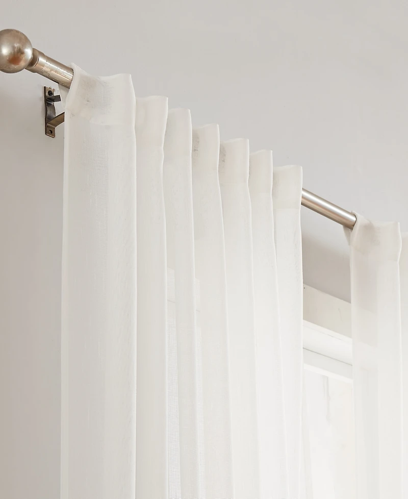 Style 212 Sheer 2 Piece Window Curtain