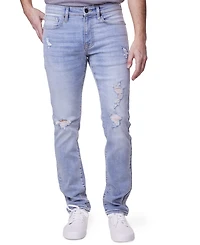 Lazer Men's Skinny Fit Stretch Jeans