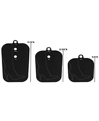 Household Essentials CedarFresh Boot Shapers, 4 Pairs, Plastic Boot Inserts, Multicolor
