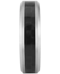 Men's Woven-Look Band Carbon Fiber & Tantalum