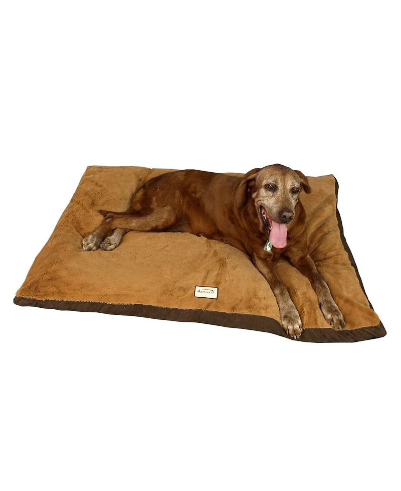 Armarkat M05HKF/Zs-xl Extra Large Pet Bed Mat With Poly Fill Cushion In Mocha & Earth Brown
