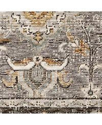 Oriental Weavers Maharaja 91E Gray and Blue 2' x 3' Area Rug