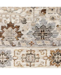 Oriental Weavers Maharaja 71W Ivory and Gold 2' x 3' Area Rug