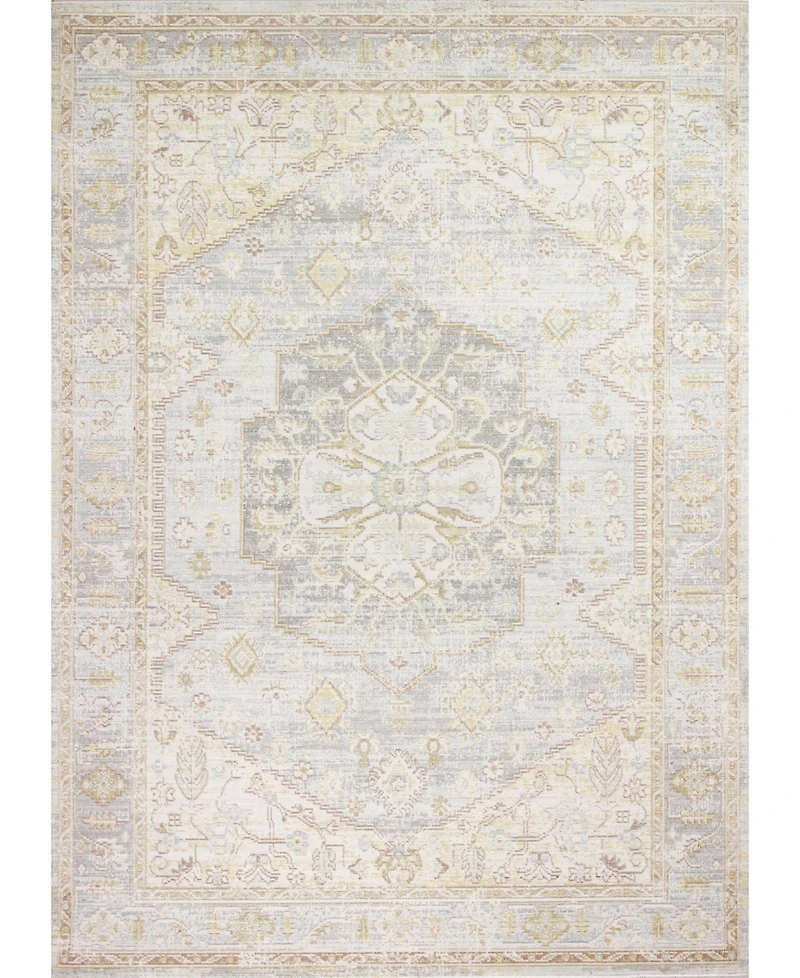 Closeout! Bashian Corse Cor-02 Gray 5'2" x 7'6" Area Rug
