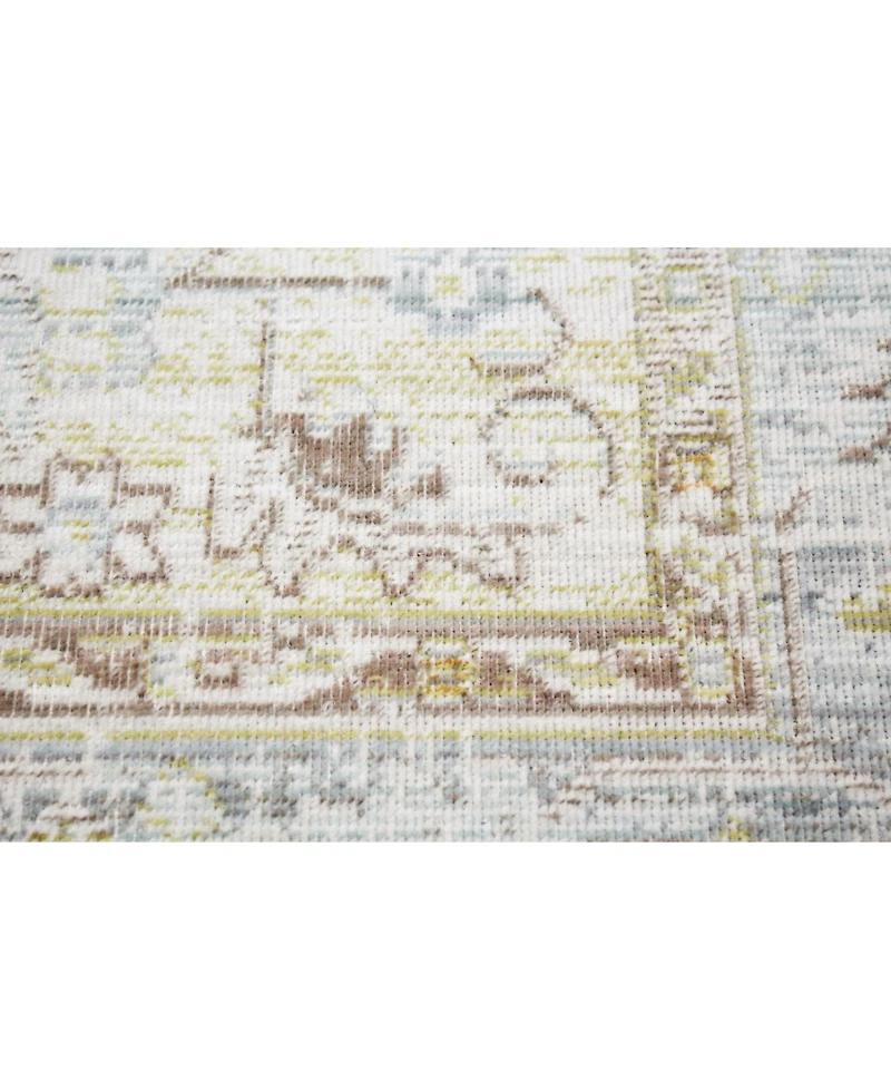 Closeout! Bashian Corse Cor-02 Gray 5'2" x 7'6" Area Rug