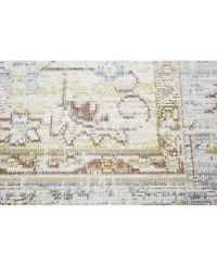 Closeout! Bashian Corse Cor-02 Gray 5'2" x 7'6" Area Rug