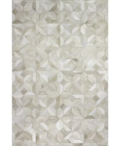 Bashian Cowhide Hie 04 Camel Rug