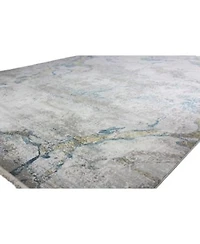 Bashian Charm Cha 02 Gray Blue Rug