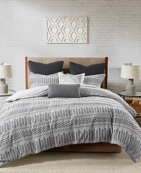Ink+Ivy Rhea Jacquard 3-Pc. Comforter Set