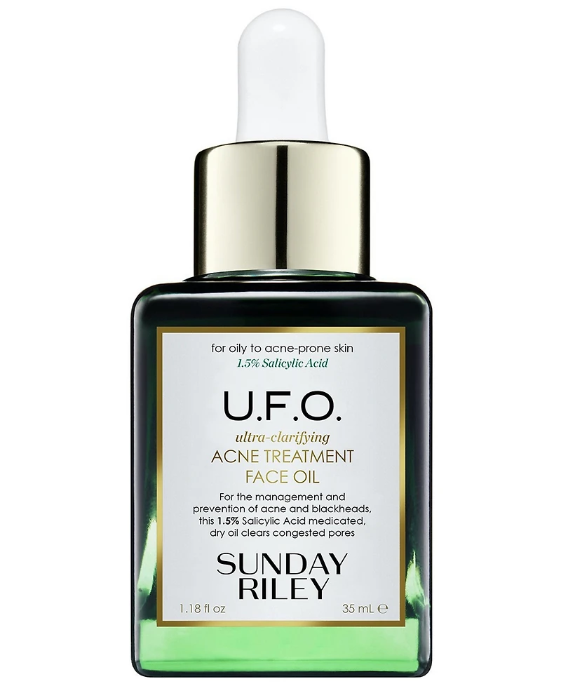 Sunday Riley U.f.o. Ultra-Clarifying Acne Treatment Face Oil