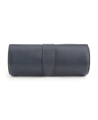 Royce New York Suede Lined Travel Watch Roll