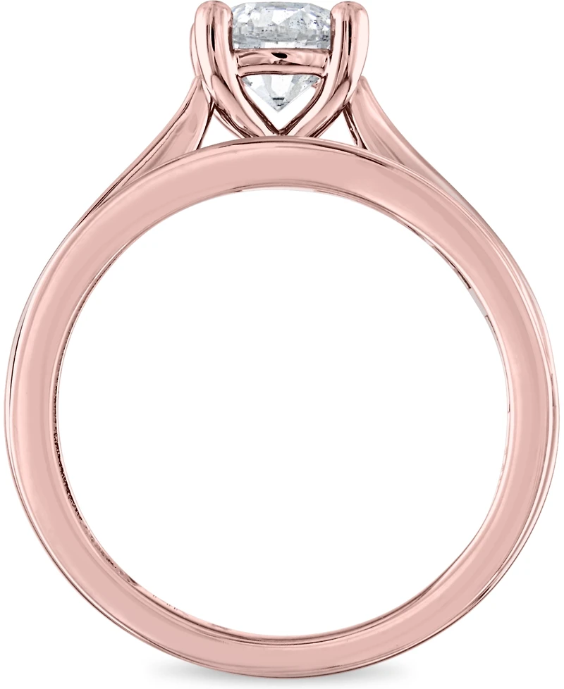 Diamond (1-1/2 ct. t.w.) Channel-Set Bridal Set 14K White, Yellow or Rose Gold