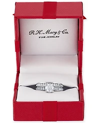 Diamond (1-1/2 ct. t.w.) Channel-Set Bridal Set in 14K White, Yellow or Rose Gold