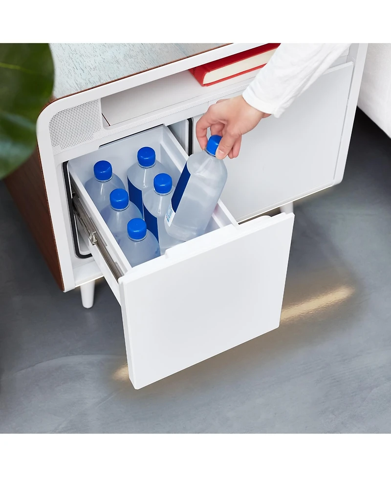 Closeout! Sobro Smart Storage Side Table with Cooling Drawer