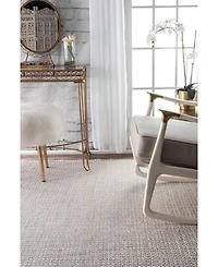 nuLoom Lorretta HMCO6B Taupe 8' x 10' Area Rug