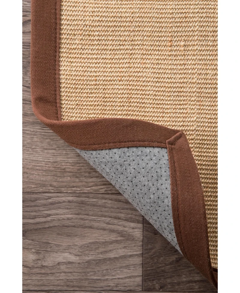 nuLoom Orsay ZHSS01E Brown 5' x 8' Area Rug