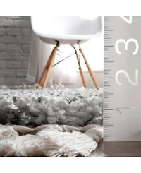 nuLoom Brooke KKEL04B Gray 5'3" x 7'7" Area Rug