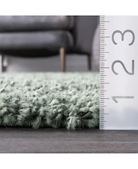 nuLoom Kara KKBX01G Green 5'3" x 7'7" Area Rug
