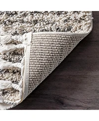 nuLoom Bria GCDI09A Ivory 5' x 8' Area Rug