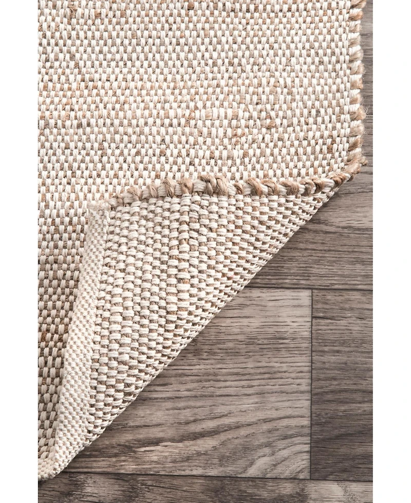 nuLoom Elfriede HMMT01A Neutral 5' x 8' Area Rug