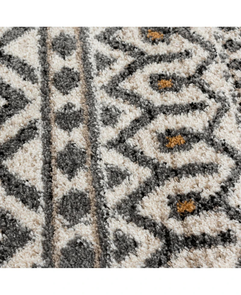 Closeout! Northern Weavers Austin Nicole Cream 5' x 7'3" Area Rug