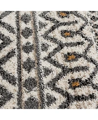 Closeout! Northern Weavers Austin Nicole Cream 5' x 7'3" Area Rug