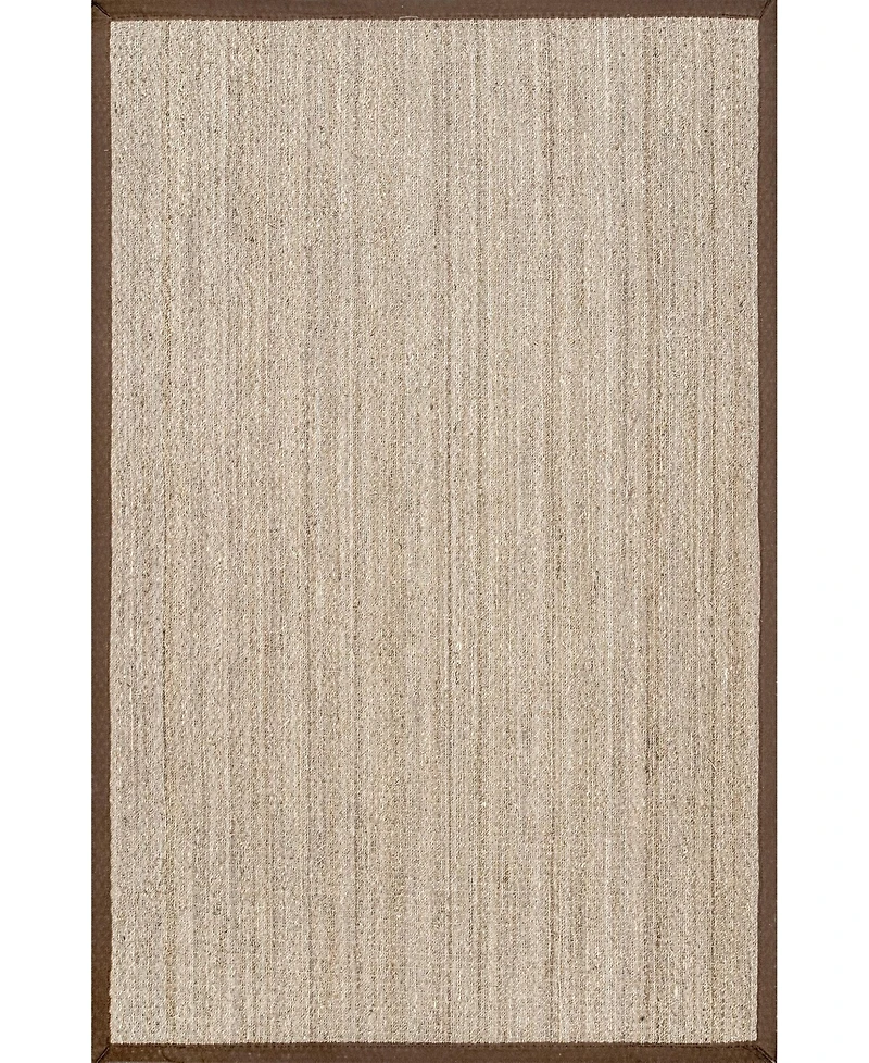 nuLoom Elijah BHSG01E Brown 5' x 8' Area Rug