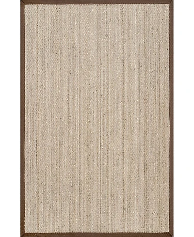 nuLoom Elijah BHSG01E Brown 5' x 8' Area Rug