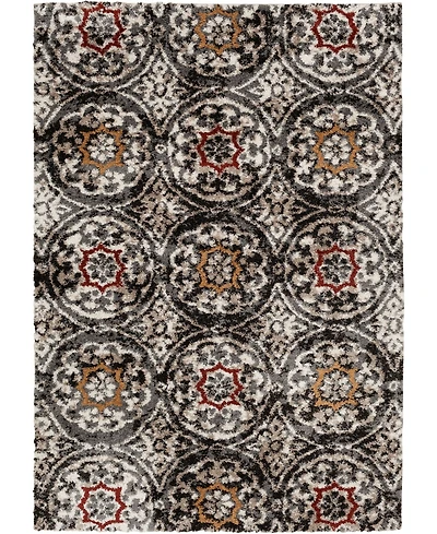 Closeout! Northern Weavers Austin Ledyard Gray 5' x 7'3" Area Rug
