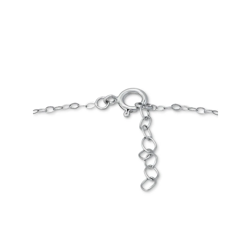 Giani Bernini Cubic Zirconia Wing Chain Ankle Bracelet, Created for Macy's