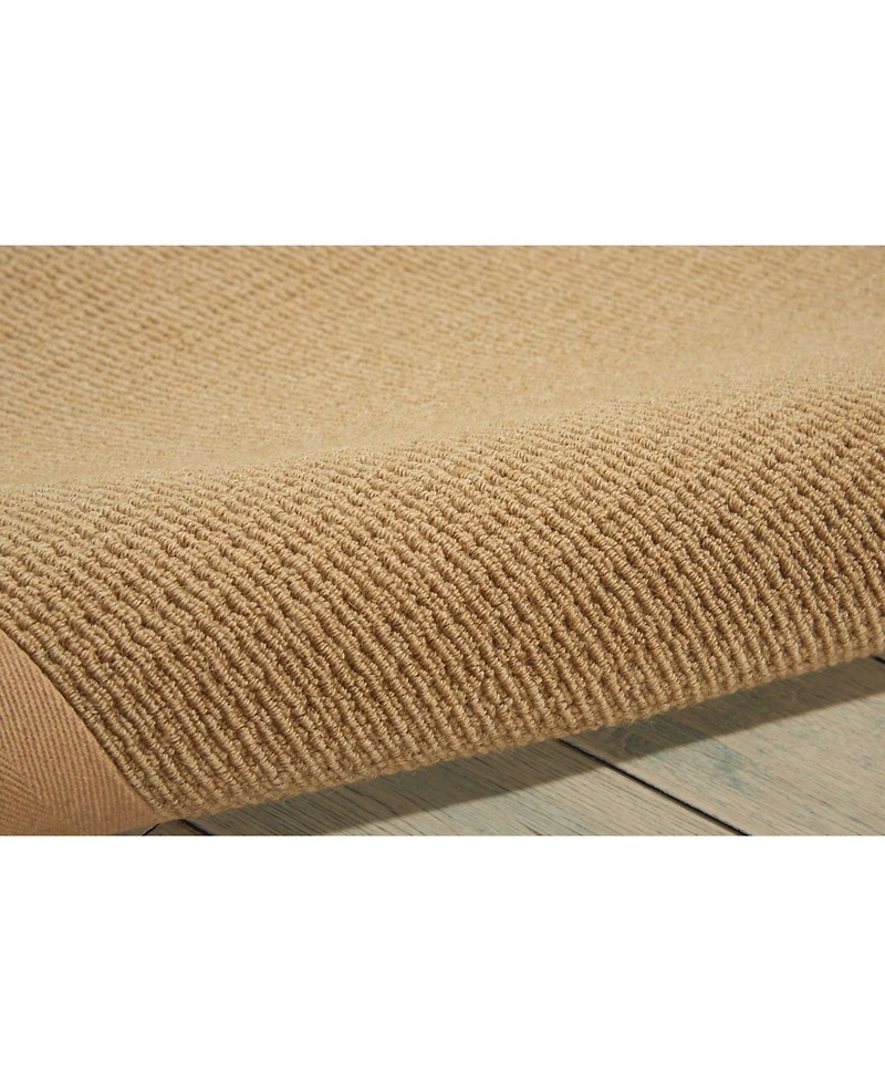 Nourison Home Sisal Soft SSF04 Sand 5' x 8' Area Rug