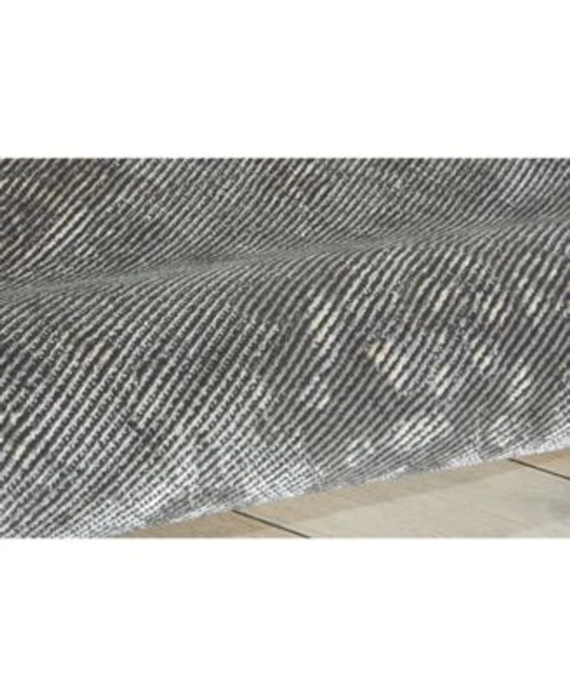 Nourison Home Luminance Lum06 Charcoal Rug