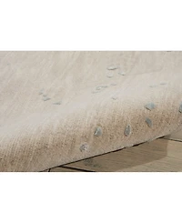 Nourison Home Opaline OPA06 Beige 3'9" x 5'9" Area Rug
