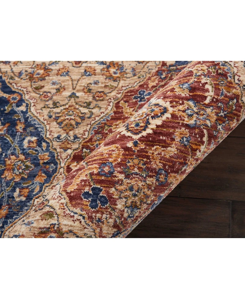 Closeout! Nourison Home Lagos LAG04 Mist 5'3" x 7'6" Area Rug