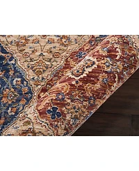Closeout! Nourison Home Lagos LAG04 Mist 5'3" x 7'6" Area Rug