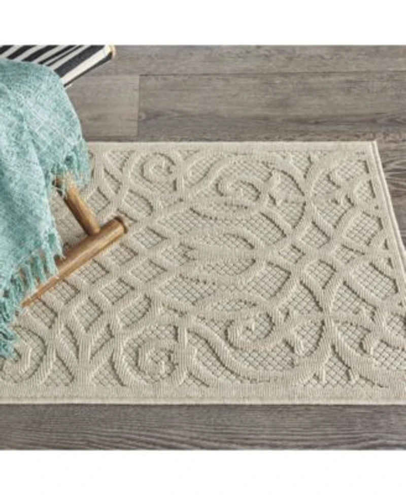 Nourison Home Cozumel Czm04 Cream Rug