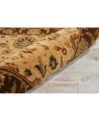Nourison Home Living Treasures LI05 Beige 2'6" x 8' Runner Rug