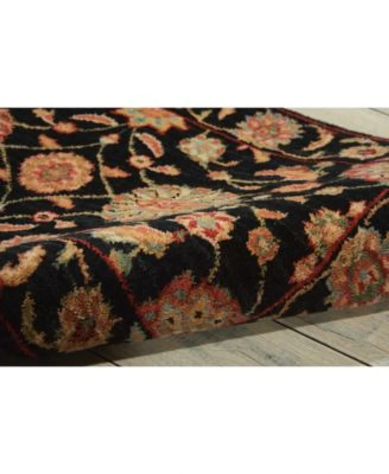 Nourison Home Living Treasures Li05 Black Rug