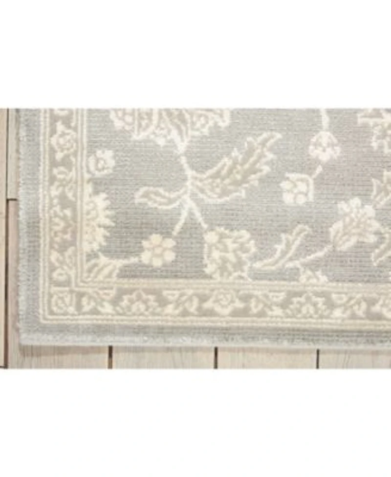 Nourison Home Luminance Lum04 Gray Rug